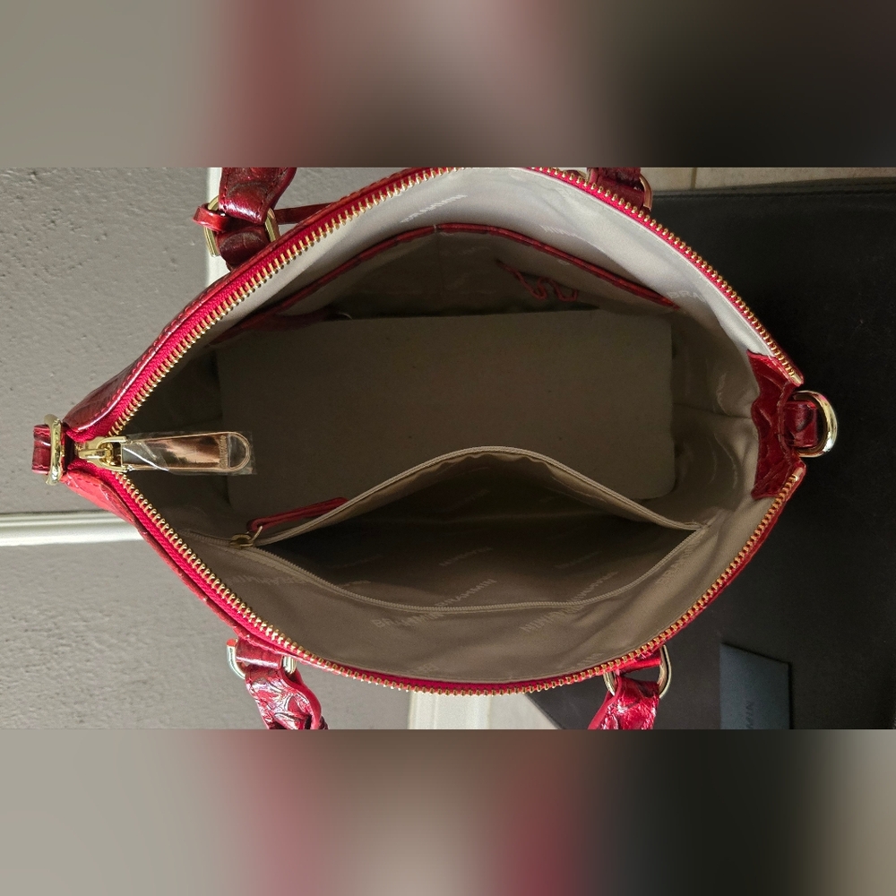 Brahmin Duxbury Satchel (Heat Brasillia) - Picture 6 of 8